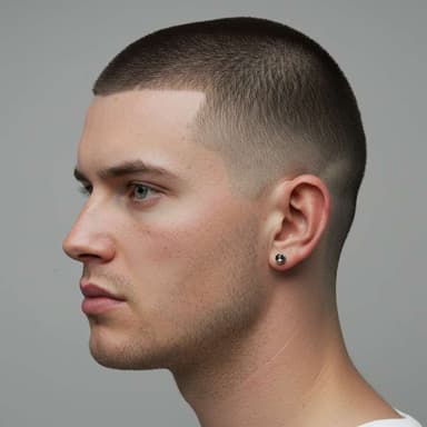 Buzz cut length #1 (3MM (1/8 INCH))