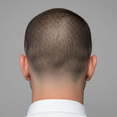 Buzz cut length #2 (6MM (1/4 INCH))